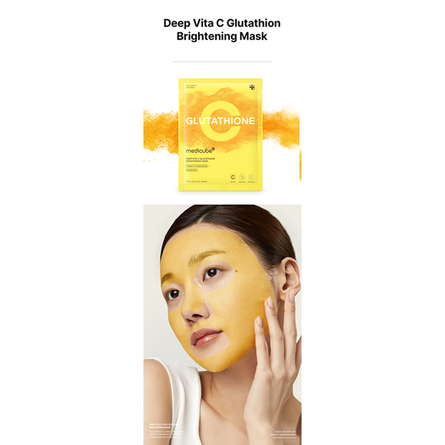 [1Ea] Deep Vita C Glutathione Brightening Mask