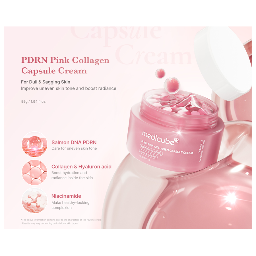 Pdrn Pink Collagen Capsule Cream 55G