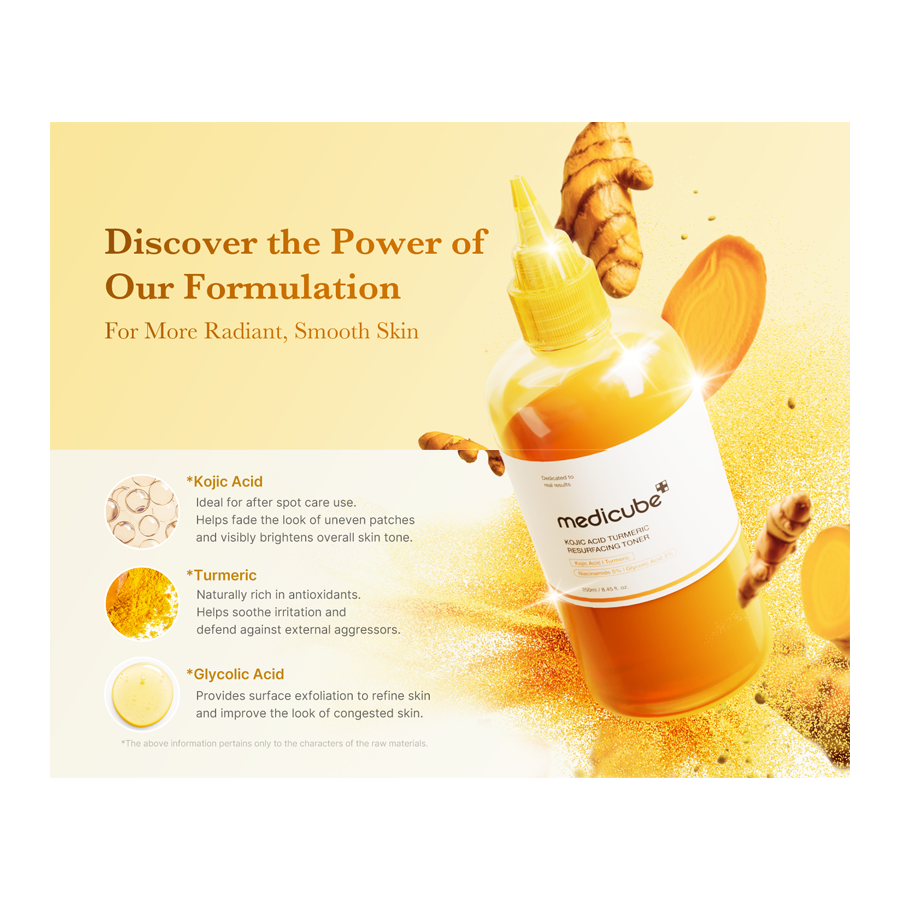 Kojic Acid Turmeric Resurfacing Toner 250Ml