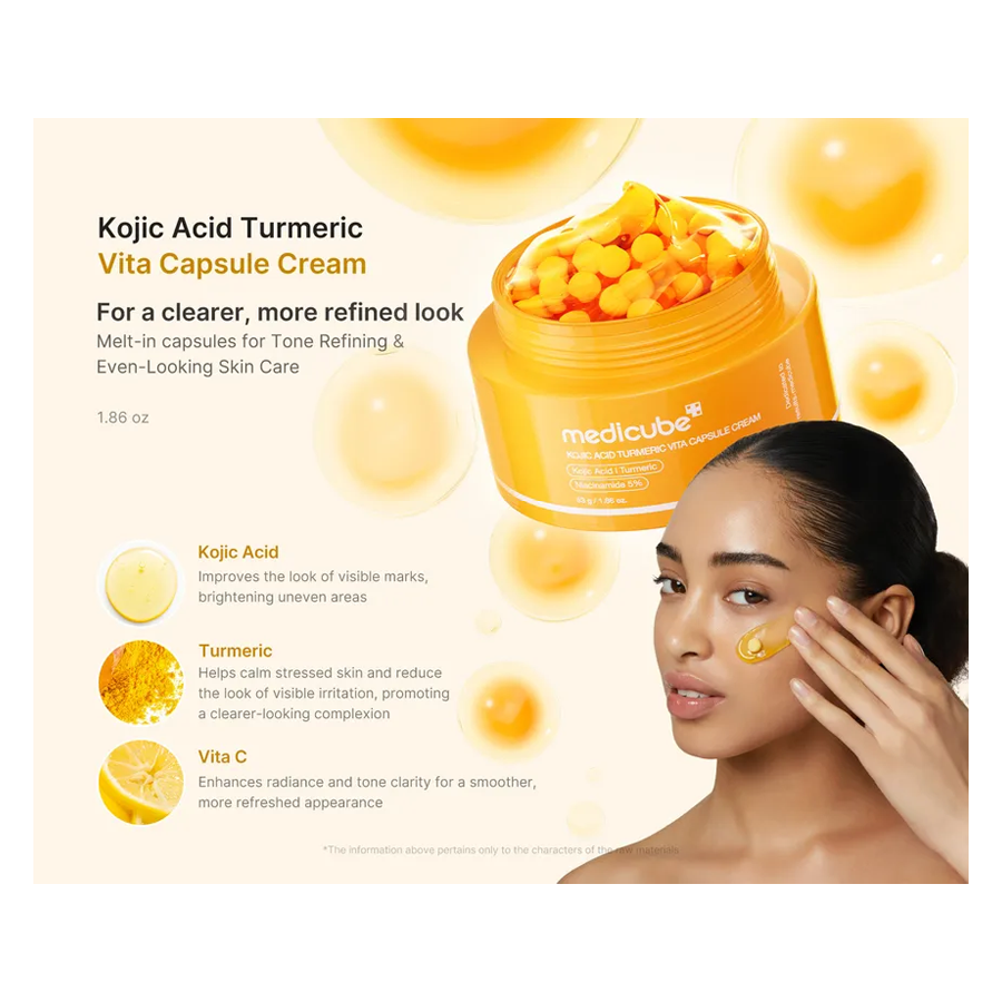 Kojic Acid Turmeric Vita Capsule Cream