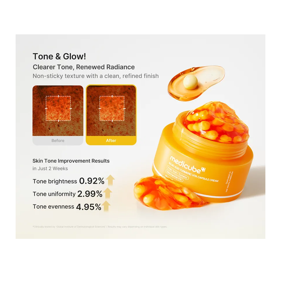 Kojic Acid Turmeric Vita Capsule Cream