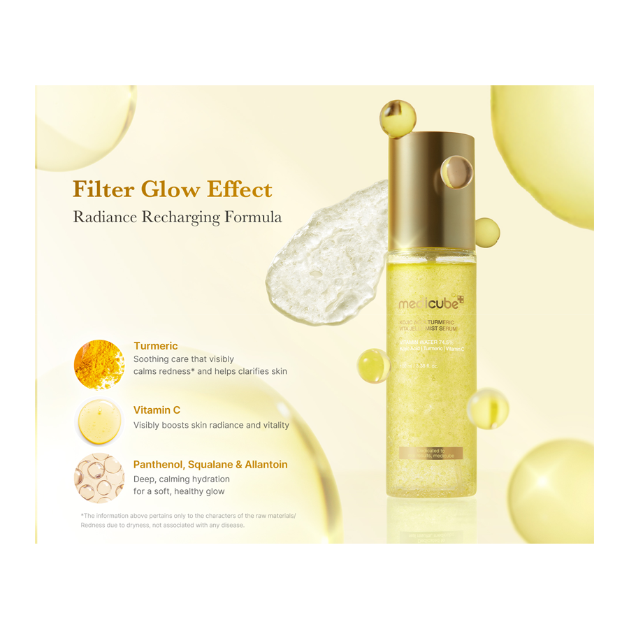 Kojic Acid Termeric Vita Jelly Mist Serum 100Ml