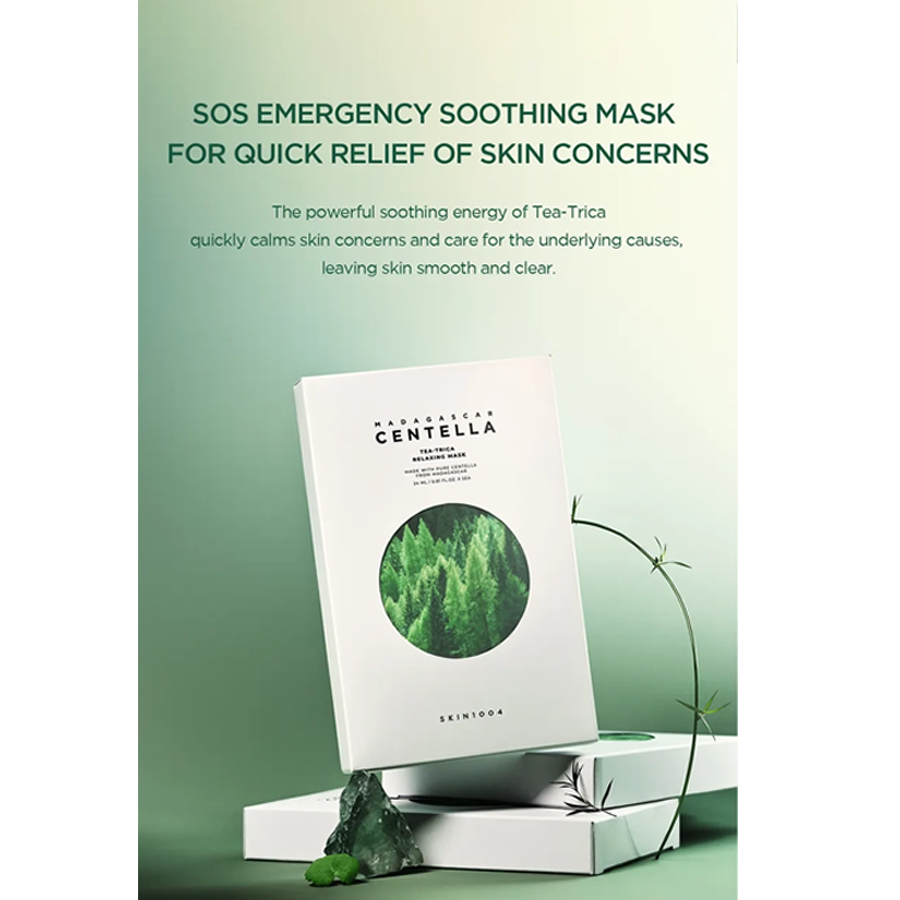 [5Ea] Madagascar Centella Tea-Trica Relaxing Mask 24Ml