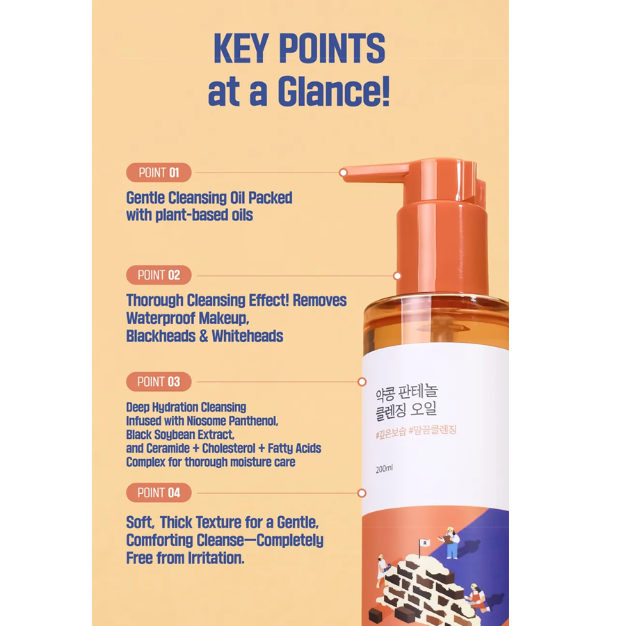 Soybean Panthenol Cleansing Oil 200Ml