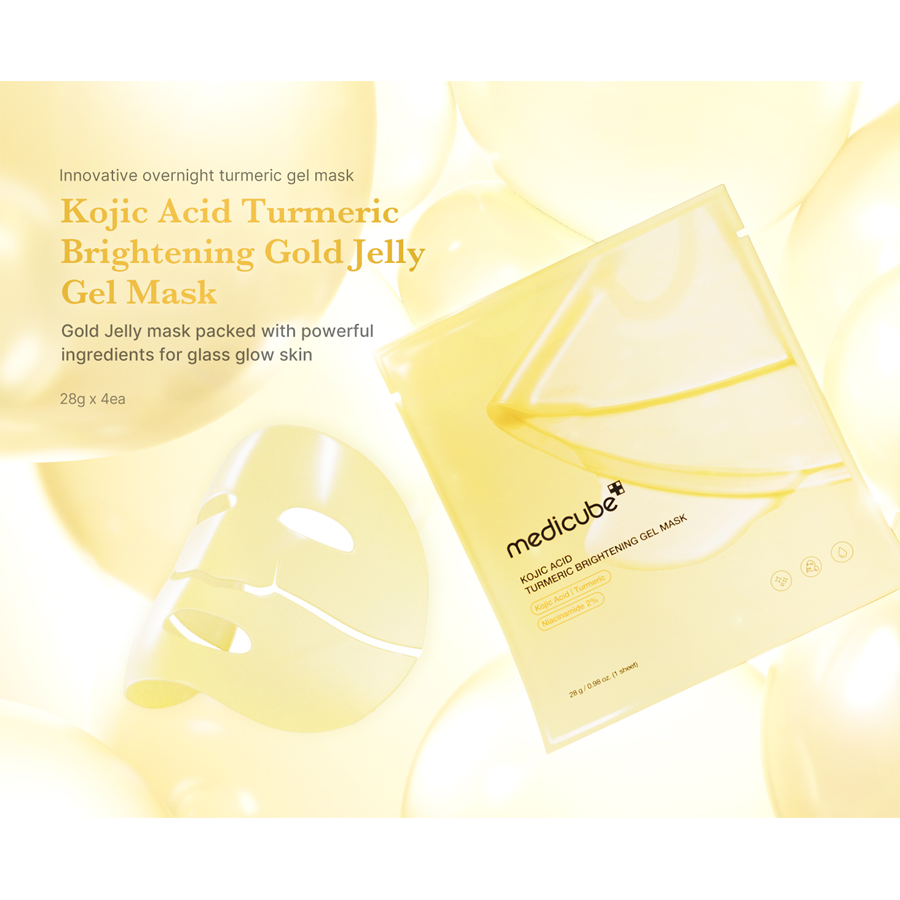 Kojic Acid Turmeric Brightening Gel Mask 4Ea