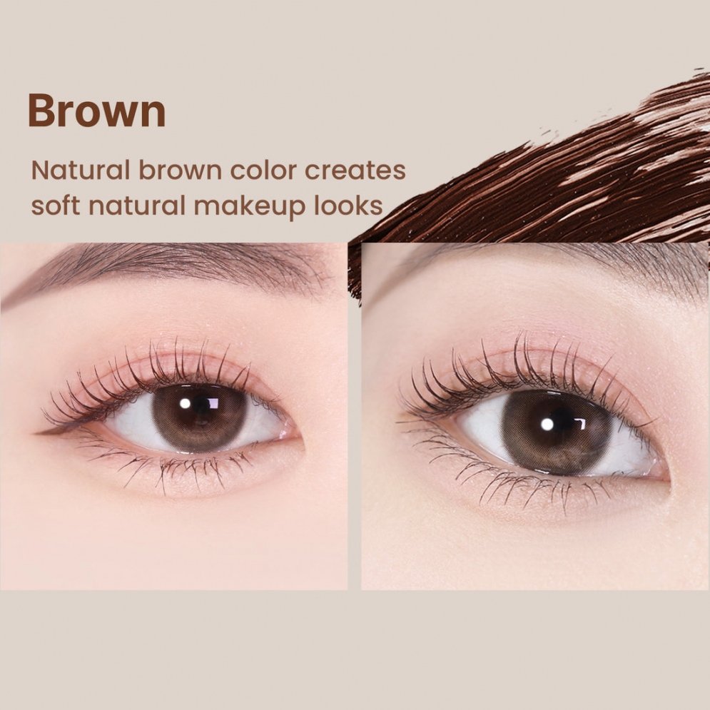 Dailism Smudge Stop Mascara Volume Brown