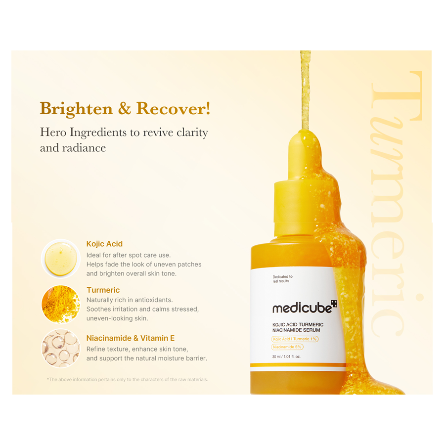 Kojic Acid Turmeric Niacinamide Serum 30Ml