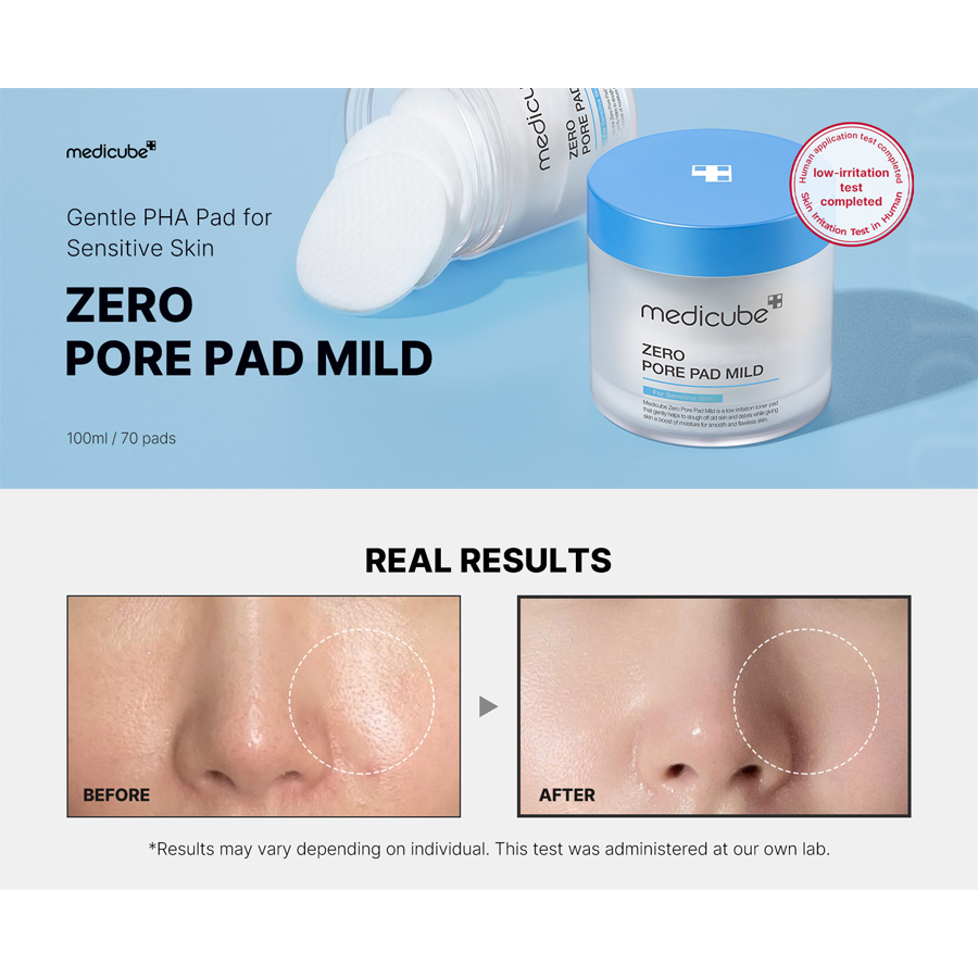 Zero Pore Pad Mild (70Pcs)