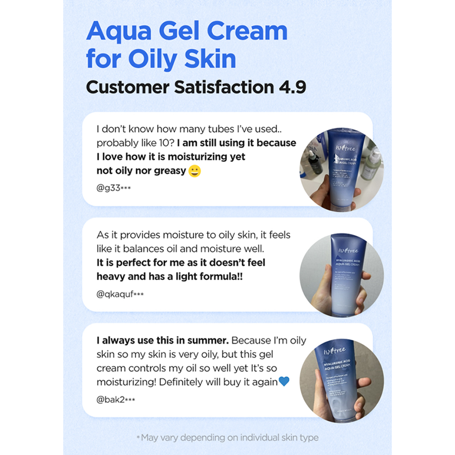 Hyaluronic Acid Aqua Gel Cream 100Ml