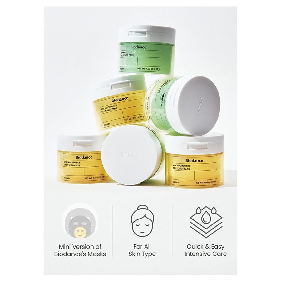 Vita Niacinamide Gel Toner Pad (60Ea)