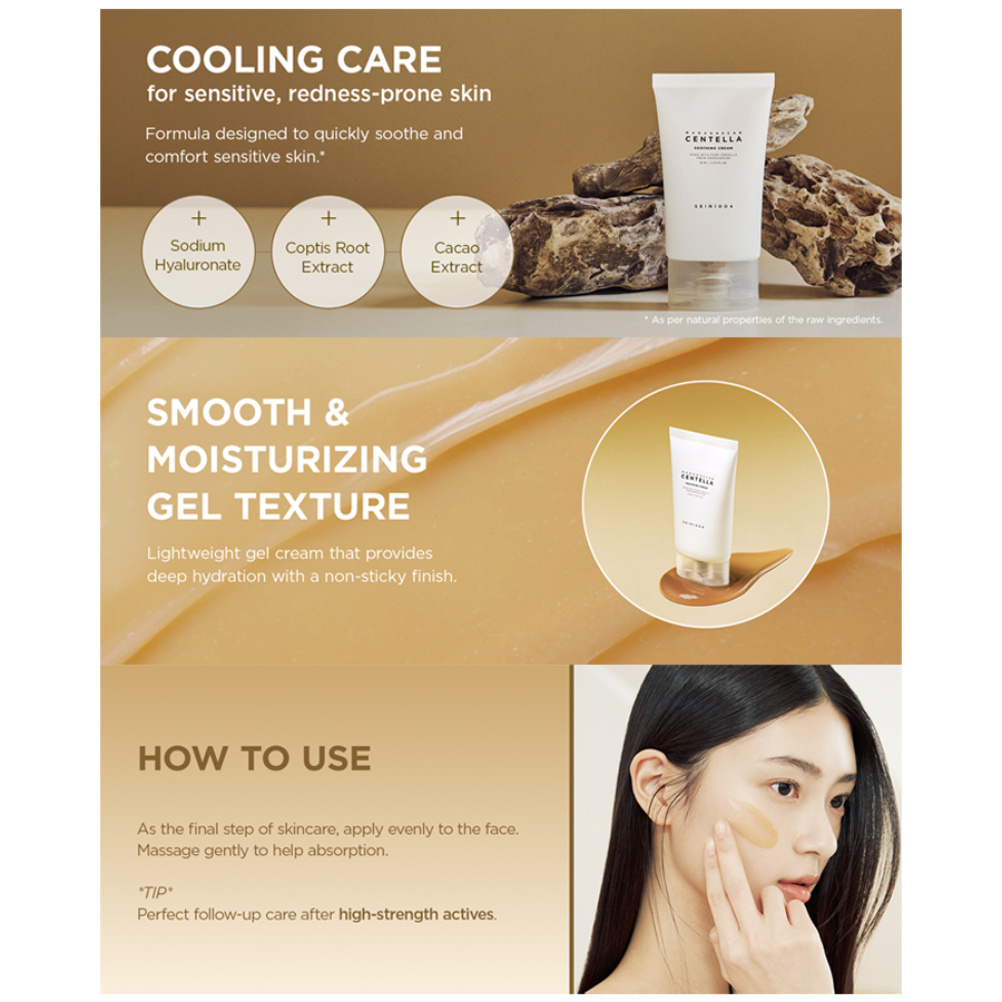 Madagascar Centella Soothing Cream 30Ml