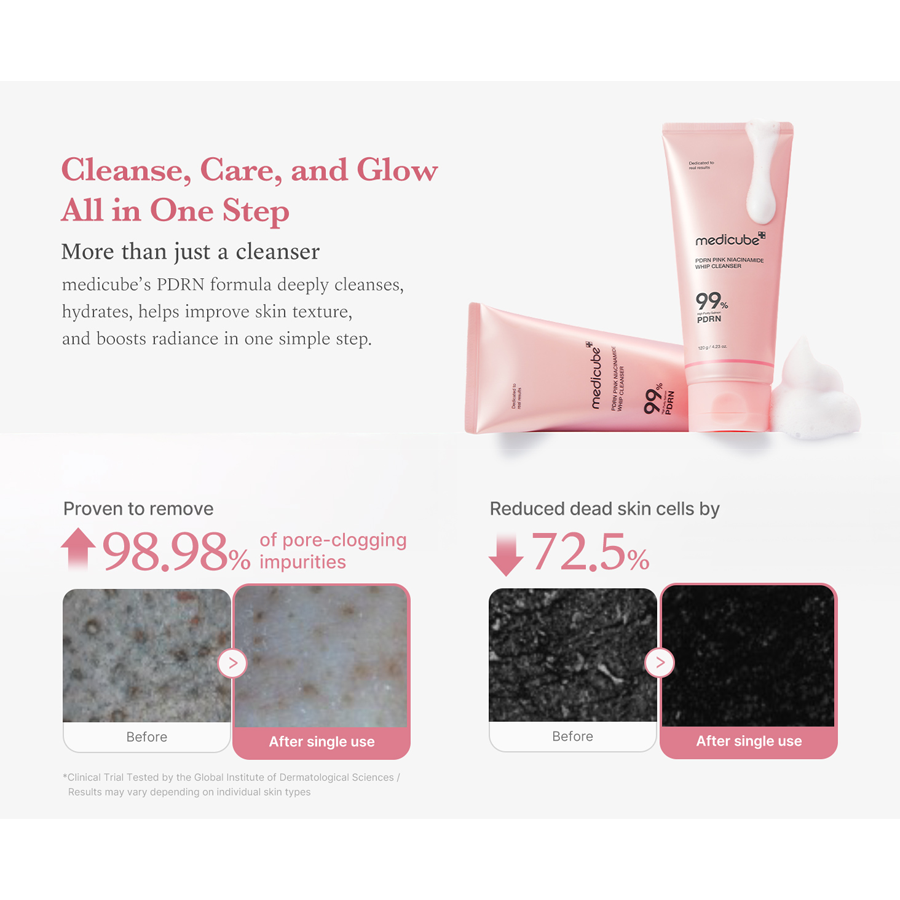 Pdrn Pink Niacineamide Whip Cleanser 120G