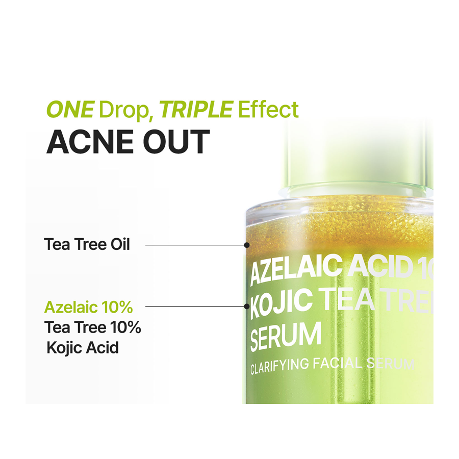 Azelaic Acid 10 Kojic Tea Tree Serum 30Ml