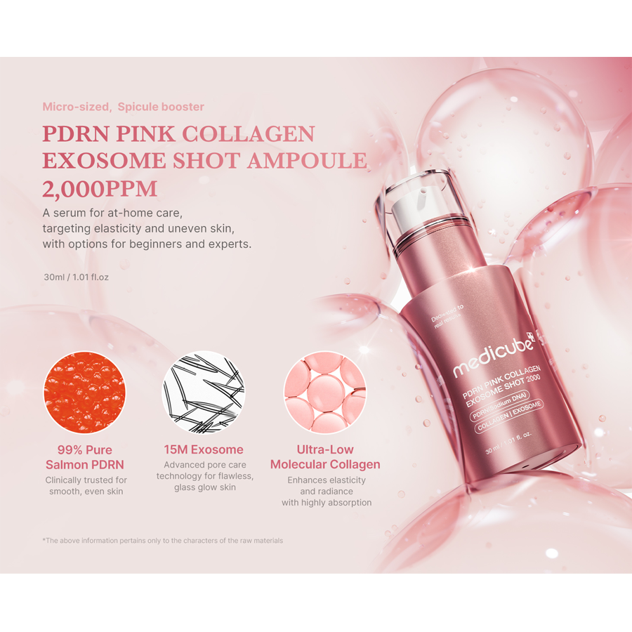 Pdrn Pink Exosome Shot Serum 2000 30Ml