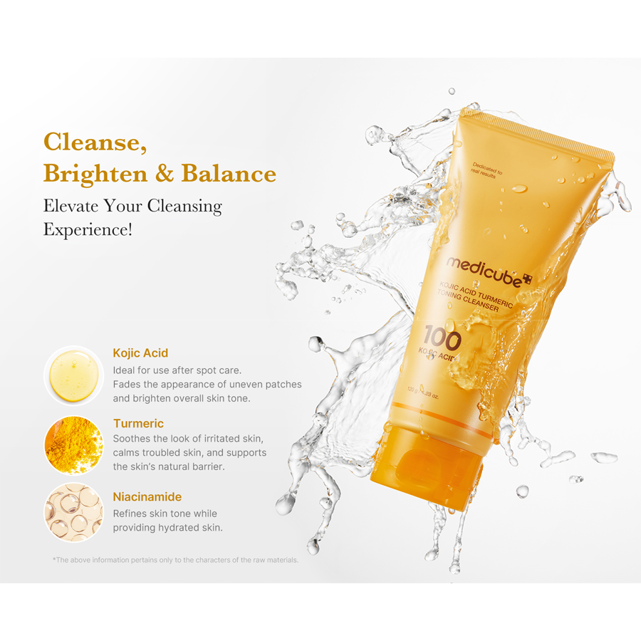Kojic Acid Turmeric Toning Cleanser 120G
