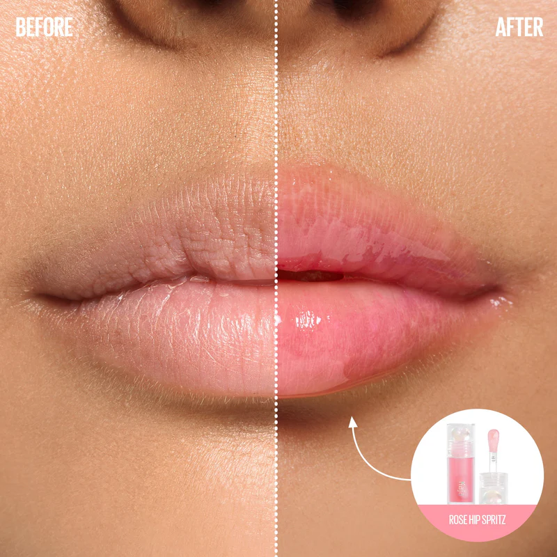 Juicy Glass Lip Oil 01 Rose Hip Spritz